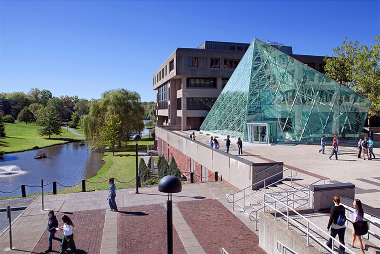Picture of SUNY New Paltz Atrium During the Day